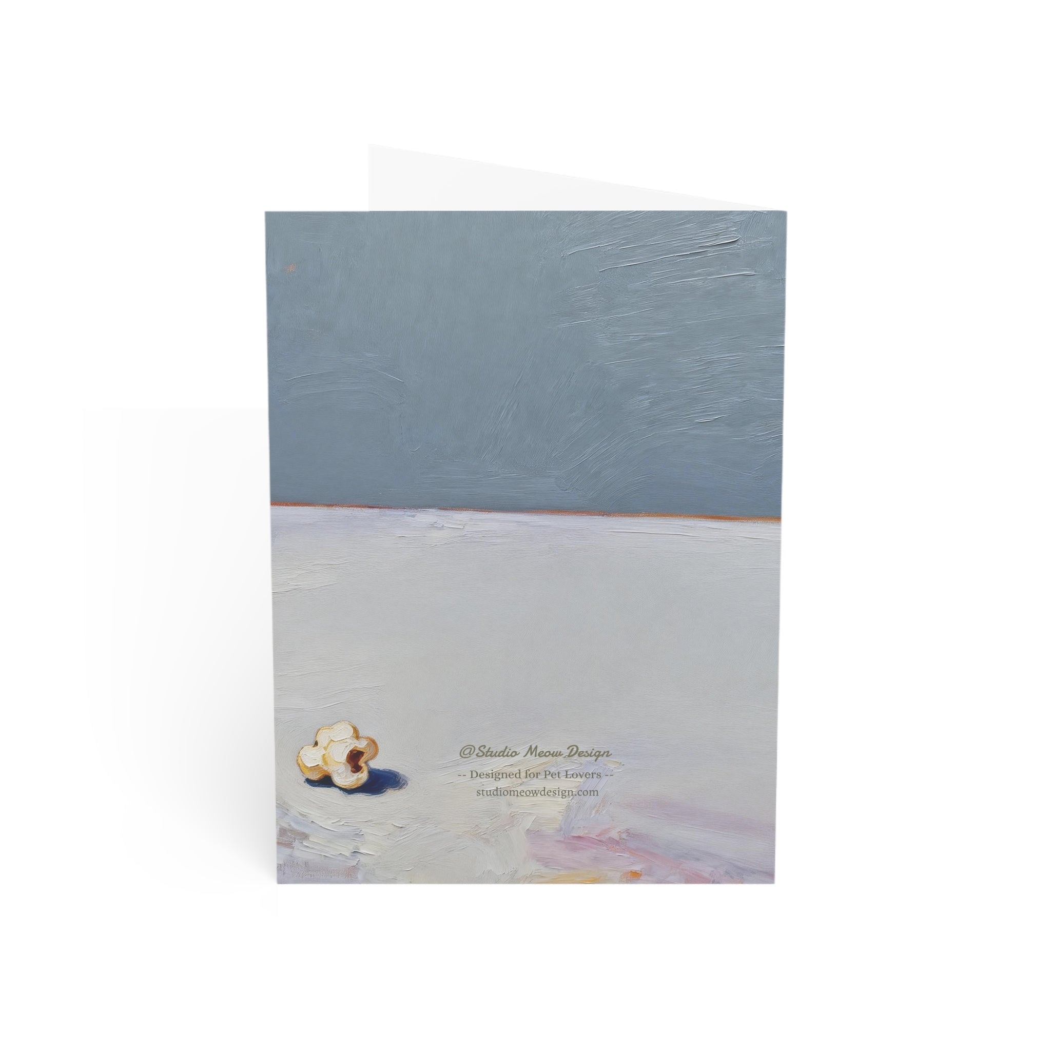 “I regret nothing "－Hand-Painted Style Art Card